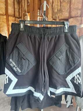 Mitchell & Ness New York Yankees Authentic Goods Cargo Shorts Size Large